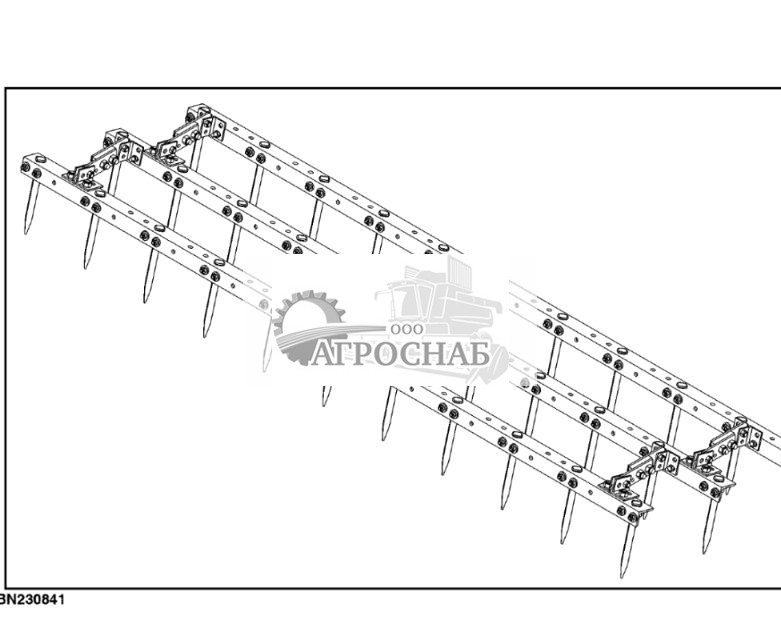 Навесное оборудование, борона с остроконечными зубьями, 11 - ST754122 107.jpg